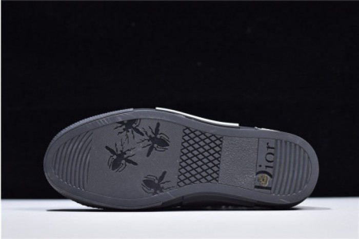 DR B23 BLACK OBLIQUE HIGH TOP SNEAKERS KCK211-DCS906