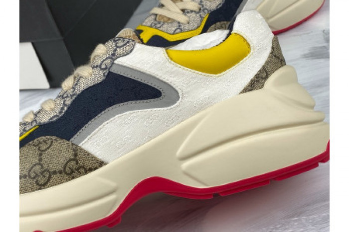 G*u*i rhyton vintage trainer sneaker 619891 99wf0 4370