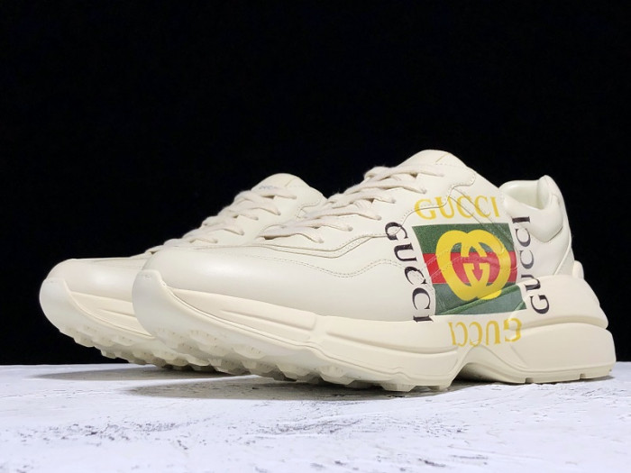 G*u*i rhyton vintage trainer sneaker 500878 drw00 9522